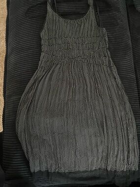 Vivienne Tam Black and White Polka Midi Dress